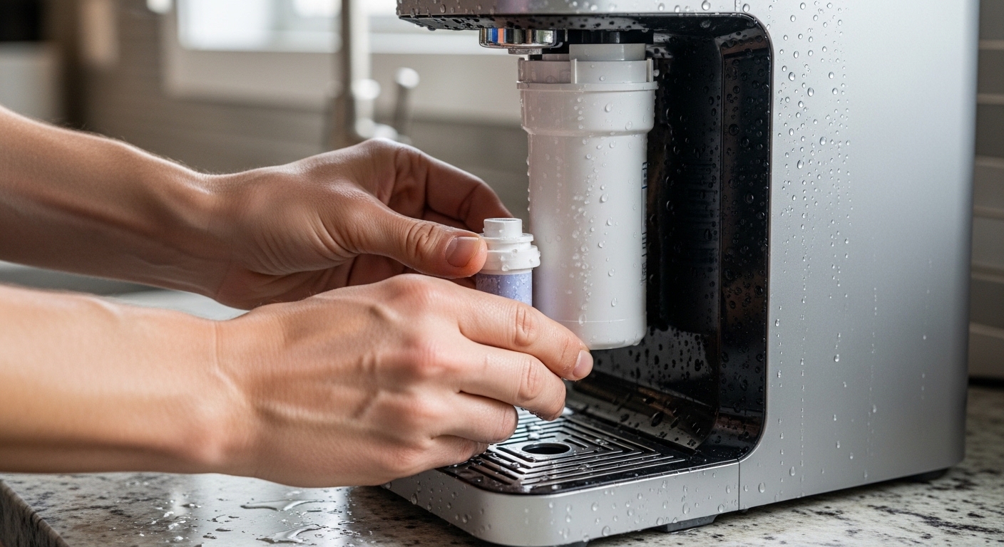 Tecnologia de purificação de água e operação do filtro